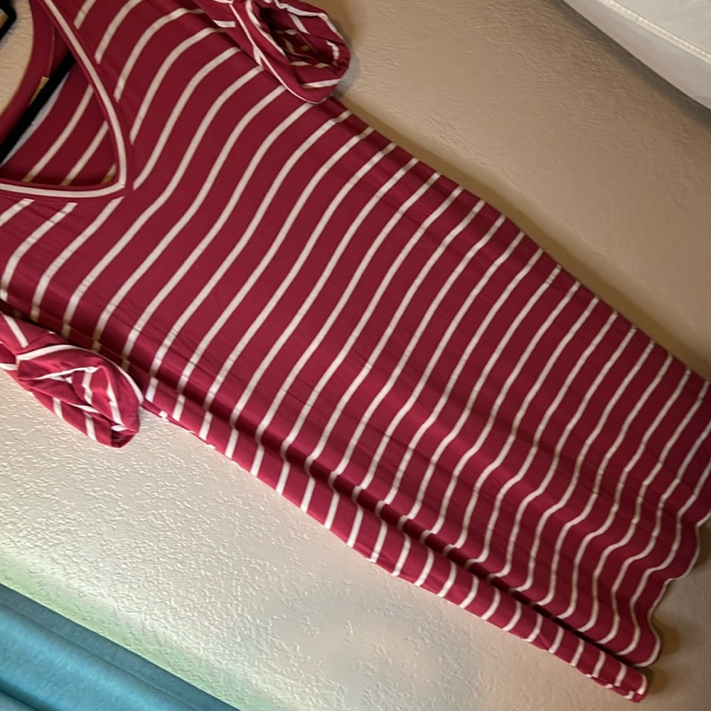 Zenana midi tshirt dress